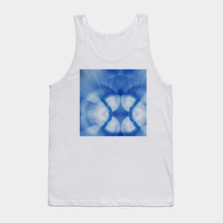 Beautiful, delicate blue motif, like for an angel Tank Top